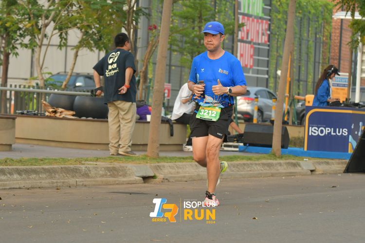 Race photo from ISOPlus Run 2024 Jakarta