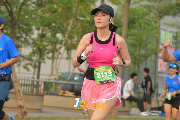 Race photo from ISOPlus Run 2024 Jakarta
