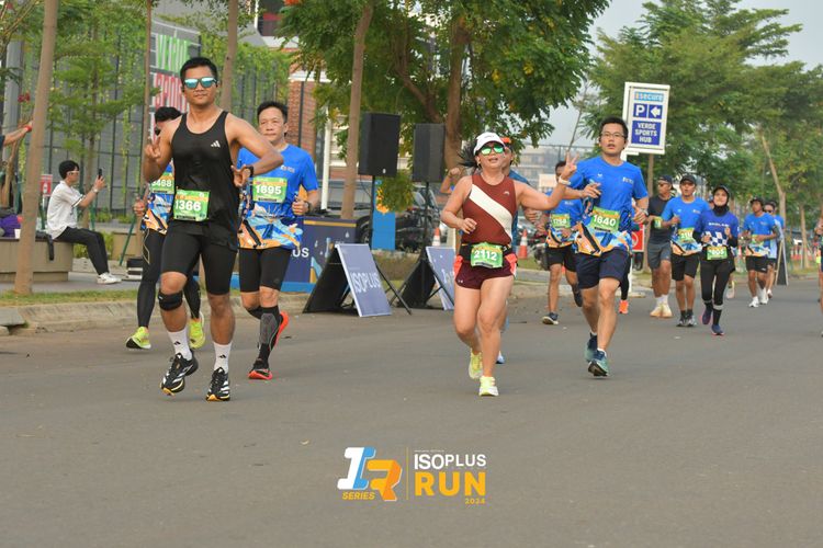 Race photo from ISOPlus Run 2024 Jakarta