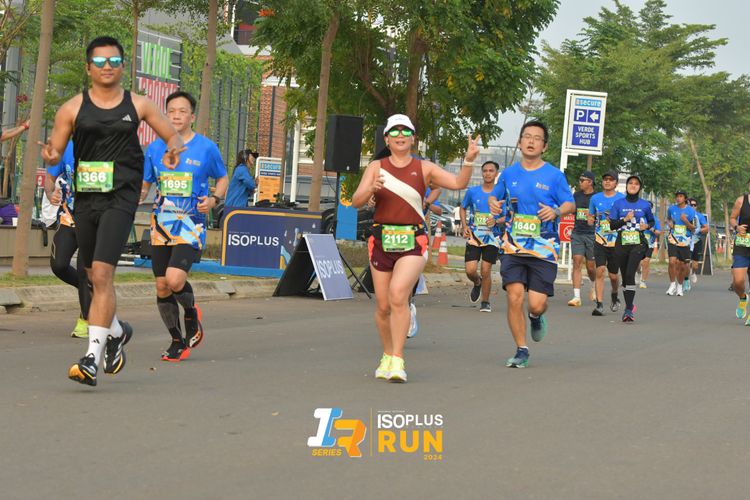 Race photo from ISOPlus Run 2024 Jakarta
