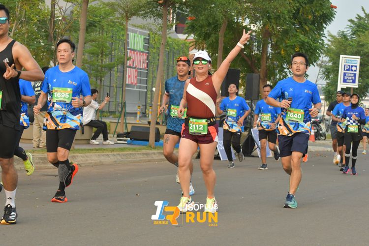 Race photo from ISOPlus Run 2024 Jakarta