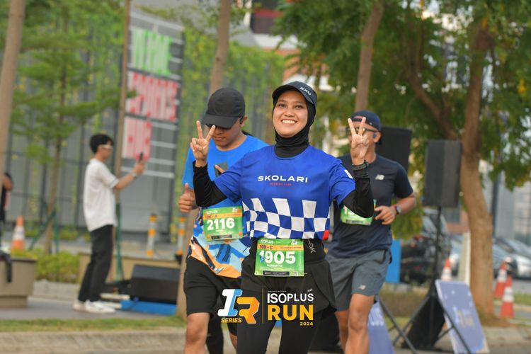 Race photo from ISOPlus Run 2024 Jakarta