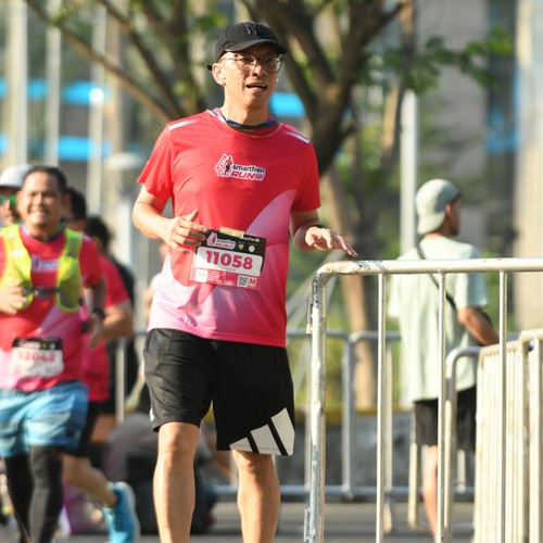 Race photo from SMARTFREN RUN 2026