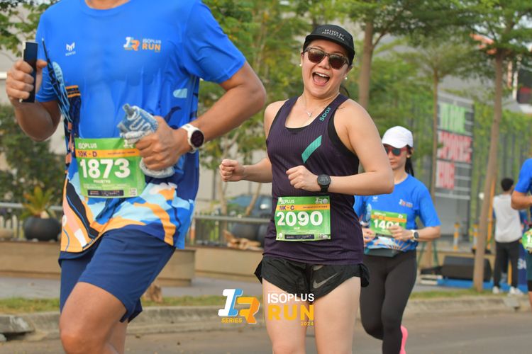 Race photo from ISOPlus Run 2024 Jakarta