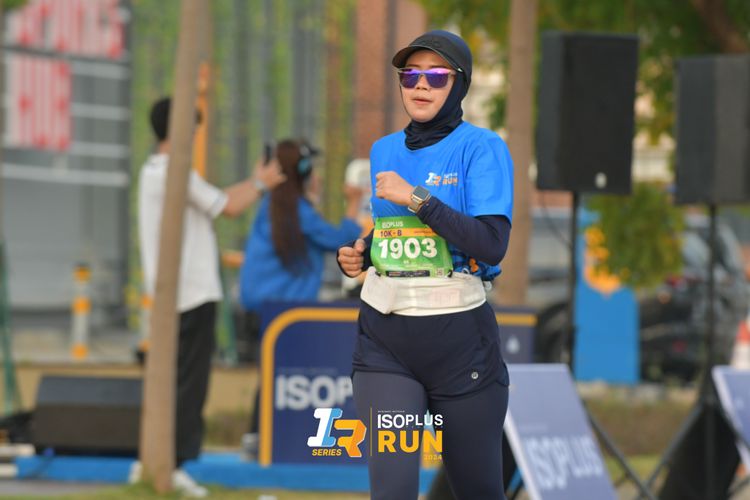 Race photo from ISOPlus Run 2024 Jakarta