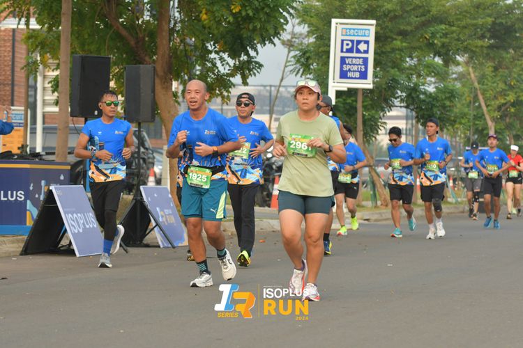 Race photo from ISOPlus Run 2024 Jakarta