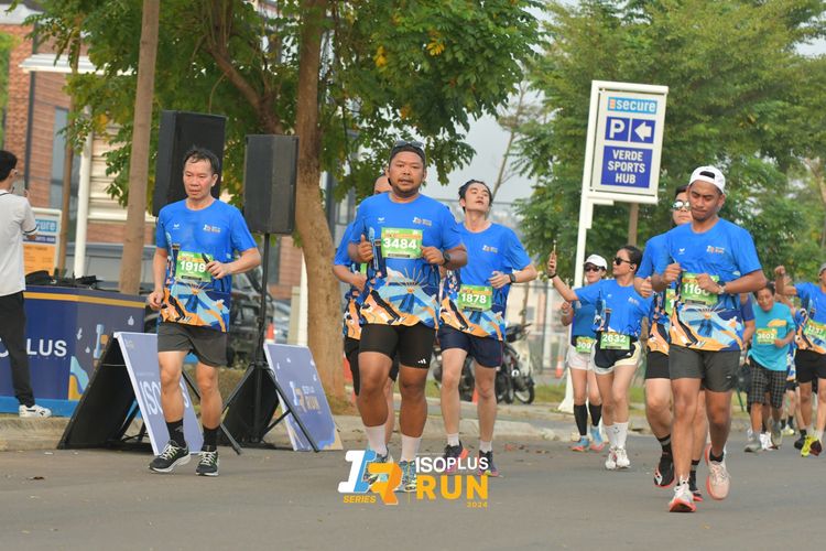 Race photo from ISOPlus Run 2024 Jakarta