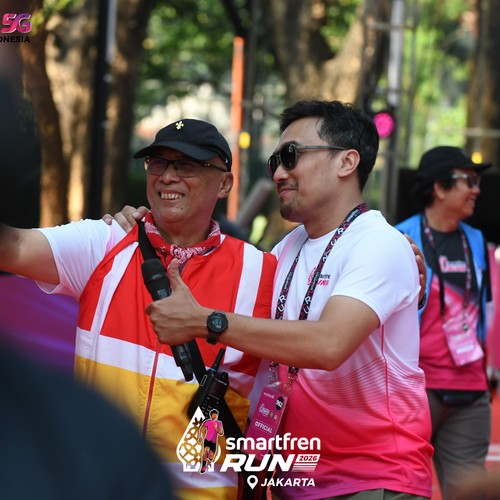 Race photo from SMARTFREN RUN 2026