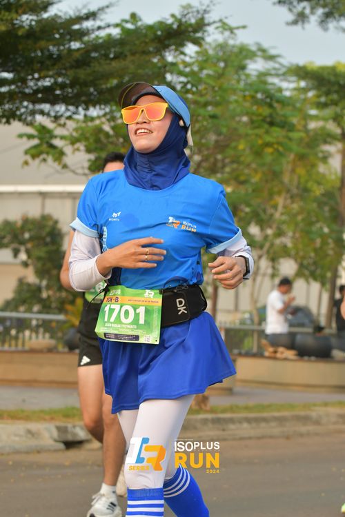 Race photo from ISOPlus Run 2024 Jakarta