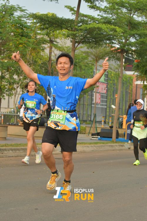 Race photo from ISOPlus Run 2024 Jakarta