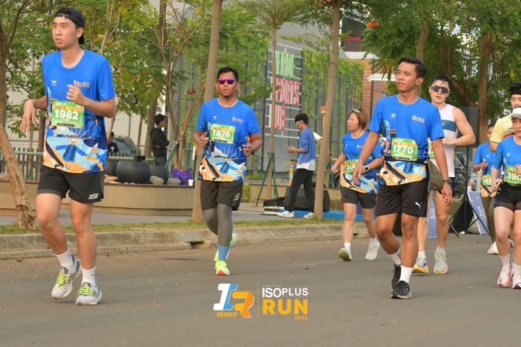 Race photo from ISOPlus Run 2024 Jakarta