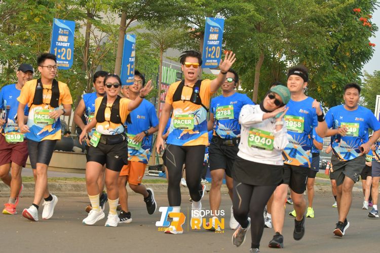 Race photo from ISOPlus Run 2024 Jakarta
