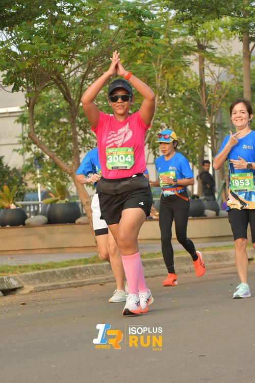 Race photo from ISOPlus Run 2024 Jakarta