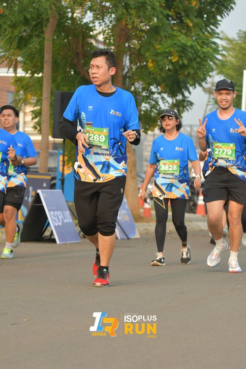 Race photo from ISOPlus Run 2024 Jakarta