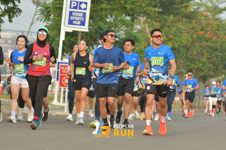 Race photo from ISOPlus Run 2024 Jakarta