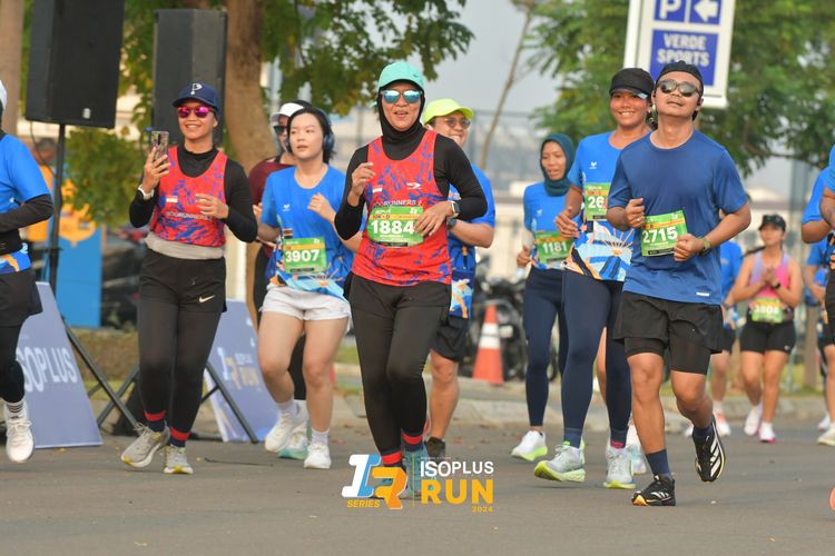 Race photo from ISOPlus Run 2024 Jakarta