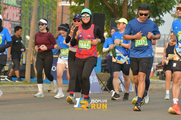 Race photo from ISOPlus Run 2024 Jakarta