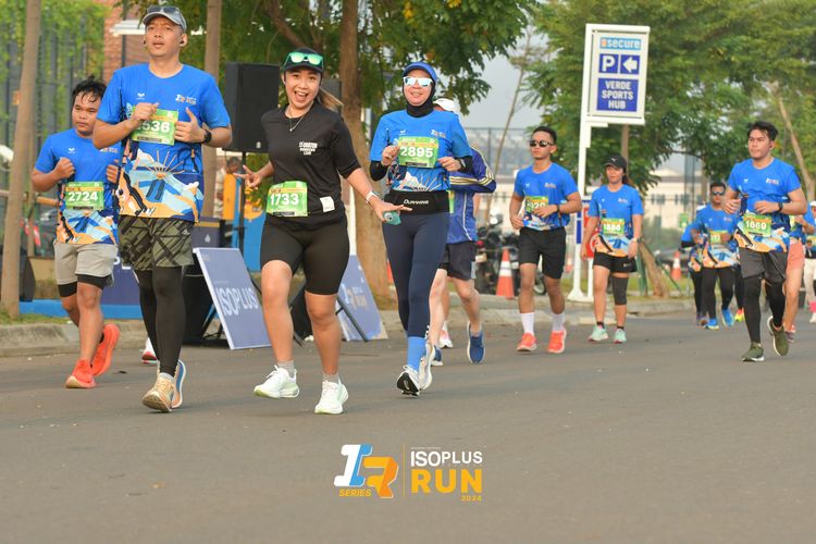 Race photo from ISOPlus Run 2024 Jakarta