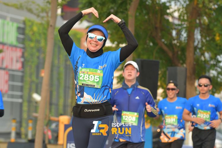 Race photo from ISOPlus Run 2024 Jakarta