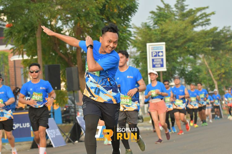 Race photo from ISOPlus Run 2024 Jakarta