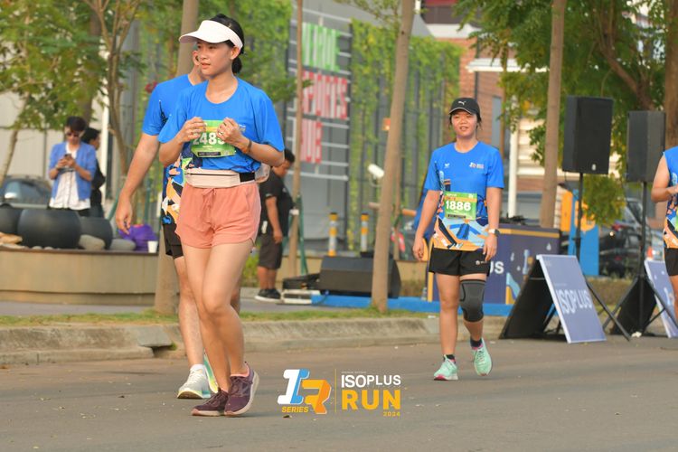 Race photo from ISOPlus Run 2024 Jakarta