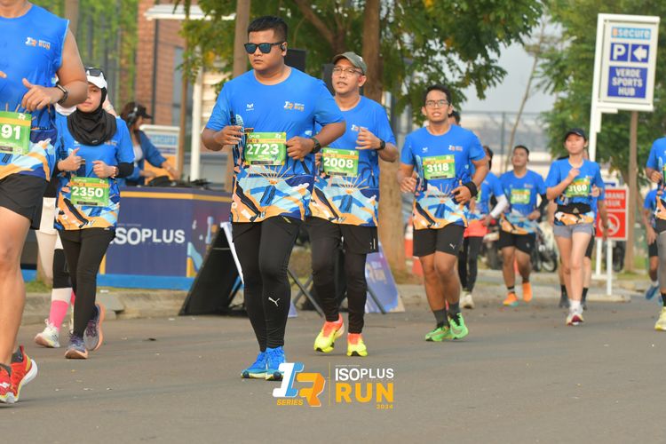 Race photo from ISOPlus Run 2024 Jakarta