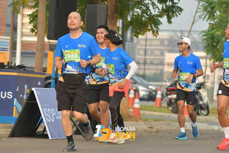 Race photo from ISOPlus Run 2024 Jakarta