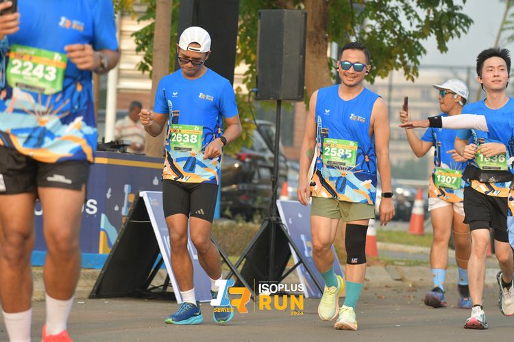 Race photo from ISOPlus Run 2024 Jakarta