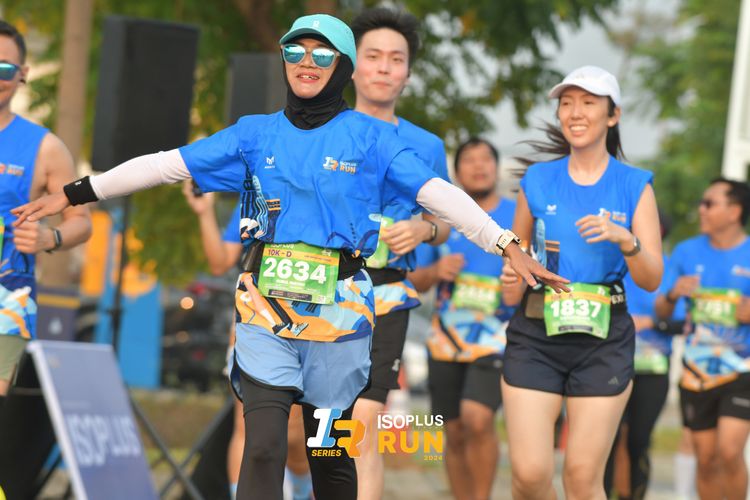 Race photo from ISOPlus Run 2024 Jakarta
