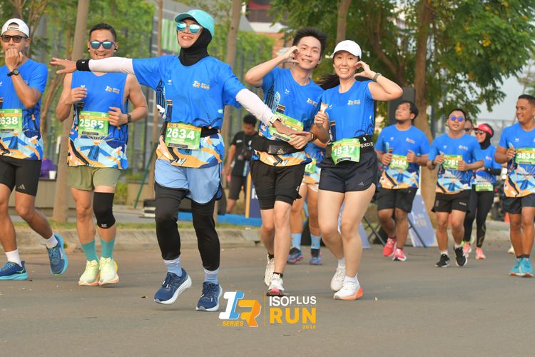 Race photo from ISOPlus Run 2024 Jakarta