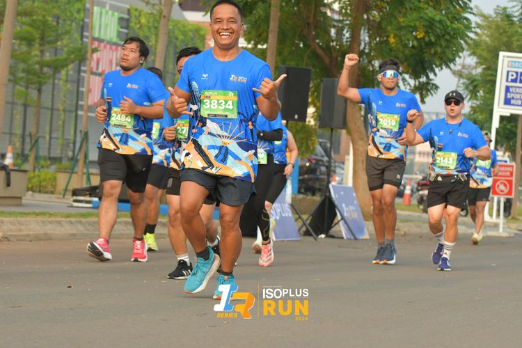 Race photo from ISOPlus Run 2024 Jakarta