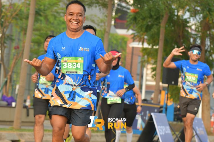 Race photo from ISOPlus Run 2024 Jakarta