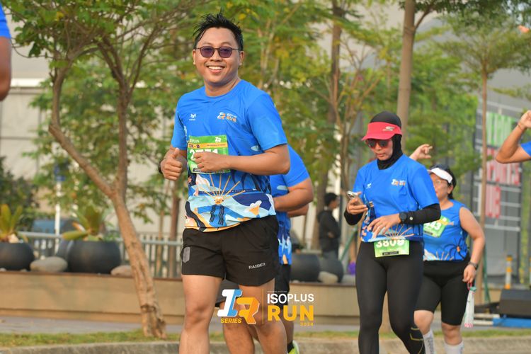 Race photo from ISOPlus Run 2024 Jakarta