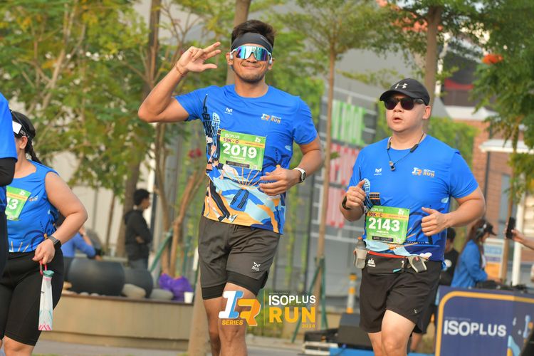 Race photo from ISOPlus Run 2024 Jakarta