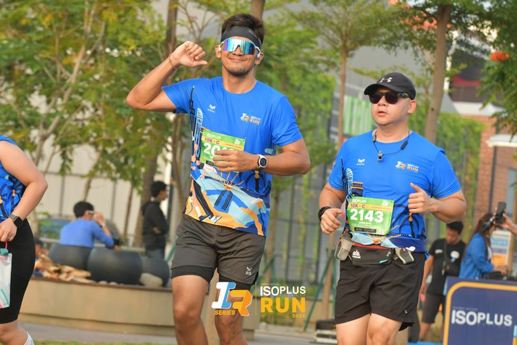 Race photo from ISOPlus Run 2024 Jakarta