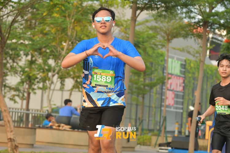 Race photo from ISOPlus Run 2024 Jakarta
