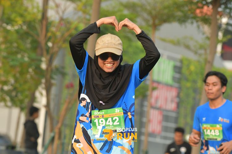 Race photo from ISOPlus Run 2024 Jakarta