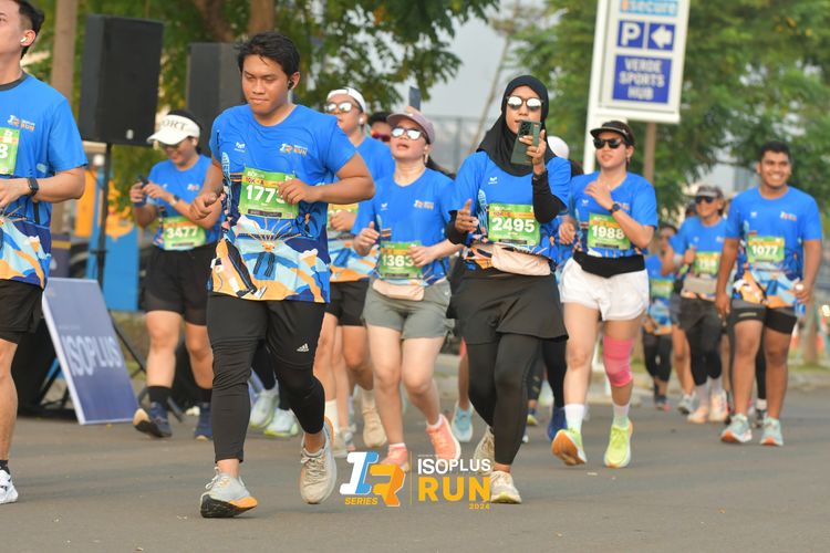 Race photo from ISOPlus Run 2024 Jakarta