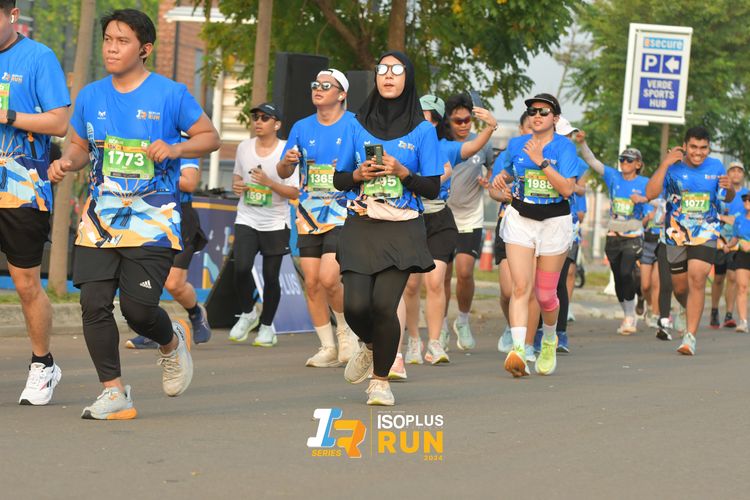 Race photo from ISOPlus Run 2024 Jakarta