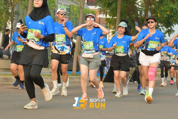 Race photo from ISOPlus Run 2024 Jakarta