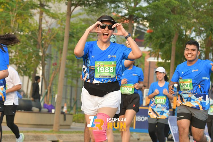 Race photo from ISOPlus Run 2024 Jakarta