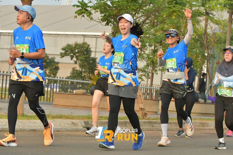 Race photo from ISOPlus Run 2024 Jakarta