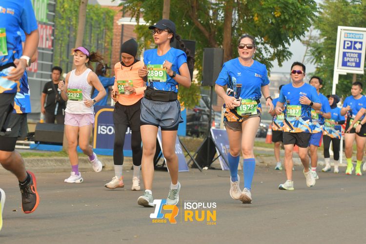 Race photo from ISOPlus Run 2024 Jakarta