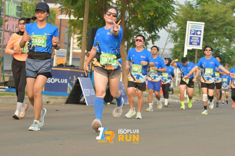 Race photo from ISOPlus Run 2024 Jakarta