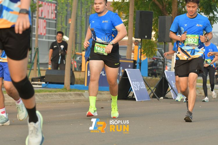 Race photo from ISOPlus Run 2024 Jakarta