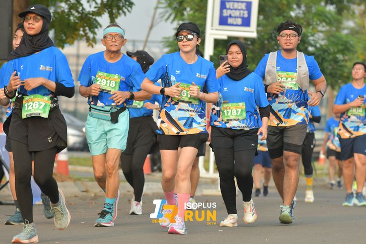 Race photo from ISOPlus Run 2024 Jakarta