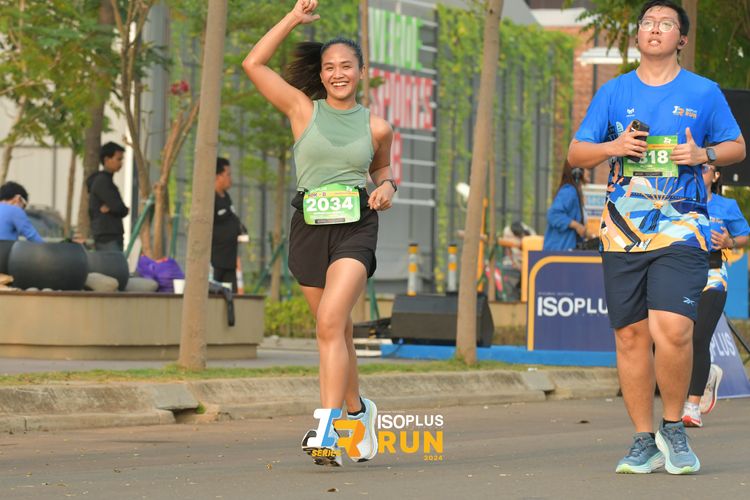 Race photo from ISOPlus Run 2024 Jakarta