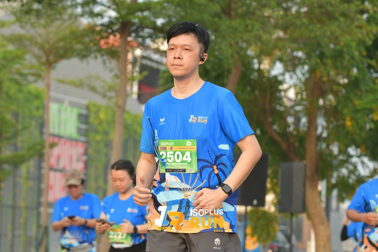 Race photo from ISOPlus Run 2024 Jakarta
