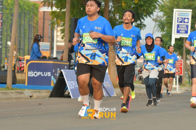 Race photo from ISOPlus Run 2024 Jakarta