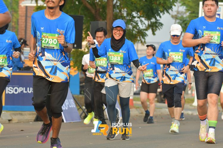 Race photo from ISOPlus Run 2024 Jakarta